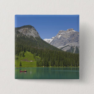 Bóton Quadrado 5.08cm Lago Esmeralda, Rochosas Canadenses, Britân