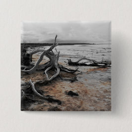 Bóton Quadrado 5.08cm Lago Tyrrell Natural Forces