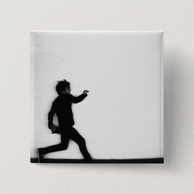 Bóton Quadrado 5.08cm Lançamento (Frente)