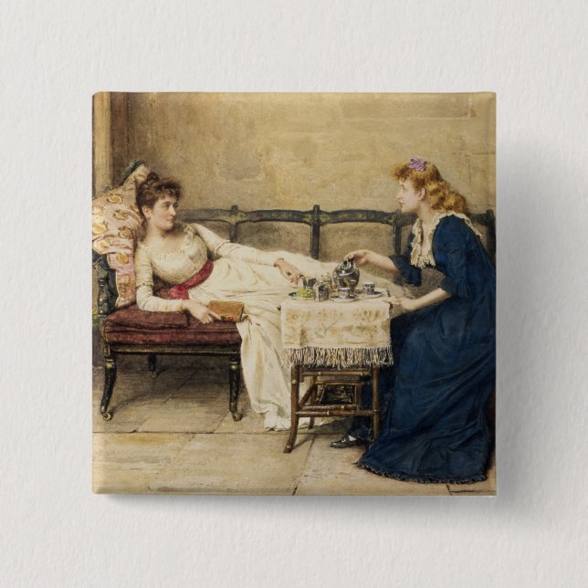 Bóton Quadrado 5.08cm Lanche (Frente)