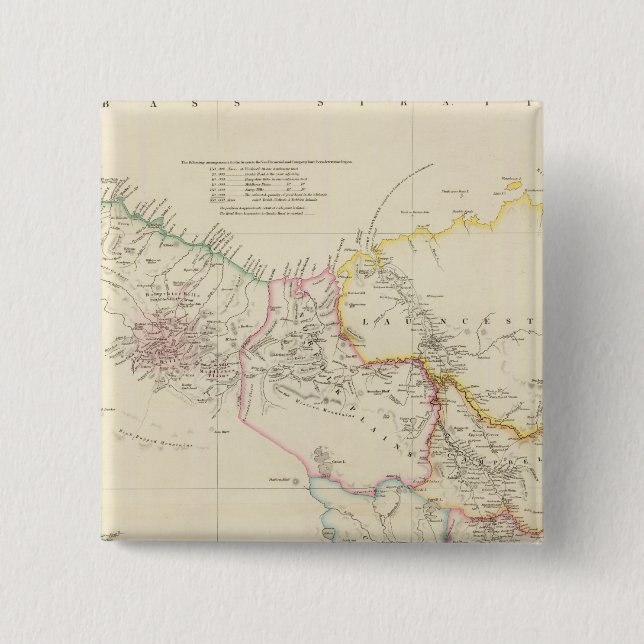 Bóton Quadrado 5.08cm Land Van Diences 2 (Frente)