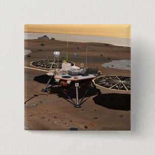 Bóton Quadrado 5.08cm Lander 5 de Phoenix Marte