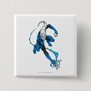 Bóton Quadrado 5.08cm Lanterna azul 7