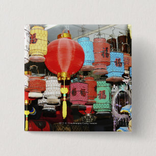 Bóton Quadrado 5.08cm Lanternas chinesas em China