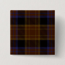 Bóton Quadrado 5.08cm Laois County Irish Tartan
