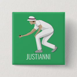 Bóton Quadrado 5.08cm Lawn Bowls