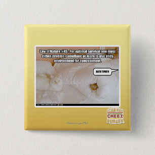 Bóton Quadrado 5.08cm Lei de natureza #45