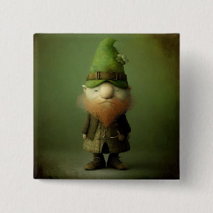 Bóton Quadrado 5.08cm Leprechaun de Patrick #4