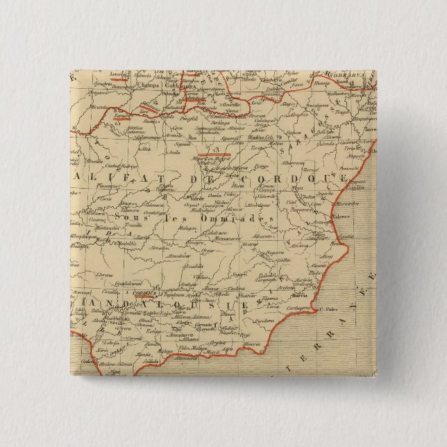 Bóton Quadrado 5.08cm L'Espagne 756 a 1030 (Frente)