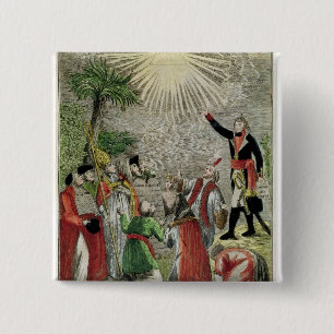 Bóton Quadrado 5.08cm Liberdade de culto