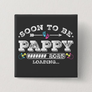 Bóton Quadrado 5.08cm Logo será pappy 2025 carregando botão quadrado