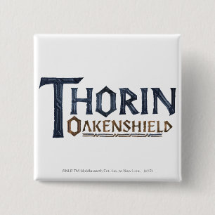 Bóton Quadrado 5.08cm Logo THORIN OAKENSHIELD™ azul