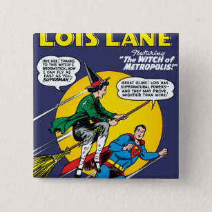Bóton Quadrado 5.08cm Lois Lane nº 1