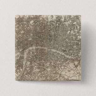 Bóton Quadrado 5.08cm Londres