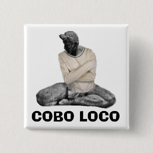 BÓTON QUADRADO 5.08CM LOUCO DE COBO