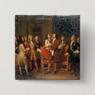Bóton Quadrado 5.08cm Louis XV Peter de visita mim