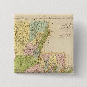 Bóton Quadrado 5.08cm Louisiana EUA