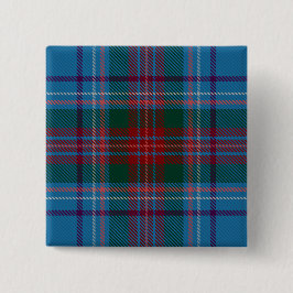 Bóton Quadrado 5.08cm Louth County Irish Tartan