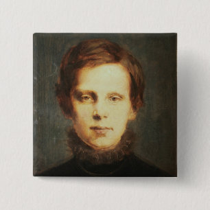 Bóton Quadrado 5.08cm Ludwig van Beethoven, compositor alemão