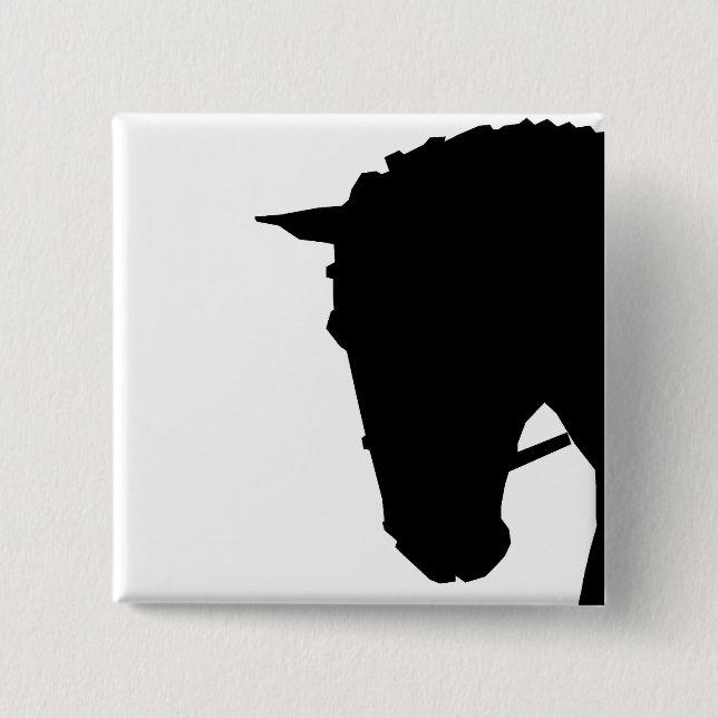 Bóton Quadrado 5.08cm Lusitano (Frente)