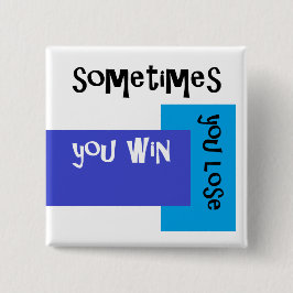 Bóton Quadrado 5.08cm ❤️ Luv de Luv U mim crachá quadrado às vezes…