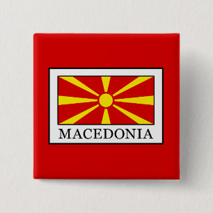 Bóton Quadrado 5.08cm Macedônia