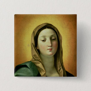 Bóton Quadrado 5.08cm Madonna