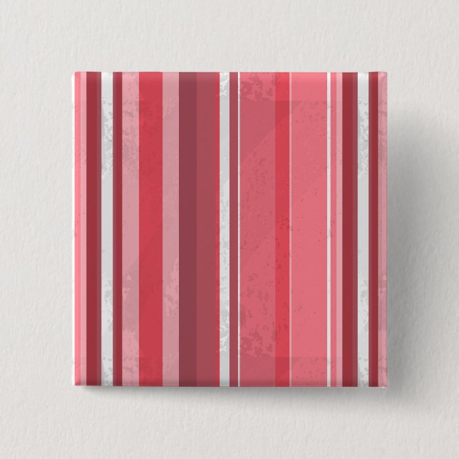 Bóton Quadrado 5.08cm Madras Xadrez Natal (Frente)