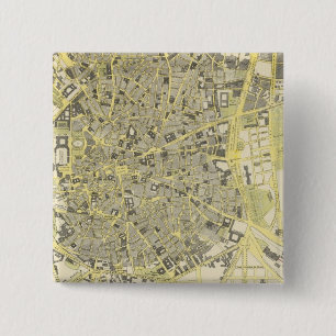 Bóton Quadrado 5.08cm Madrid