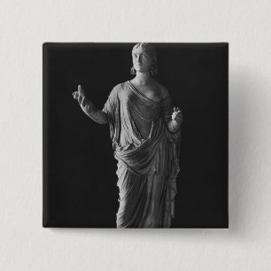 Bóton Quadrado 5.08cm Mãe de Julia Mamaea do imperador Severus Alexande