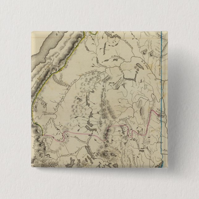 Bóton Quadrado 5.08cm Maine 3 (Frente)