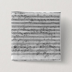 Bóton Quadrado 5.08cm Major de G para o violino, o cravo e o violoncelo