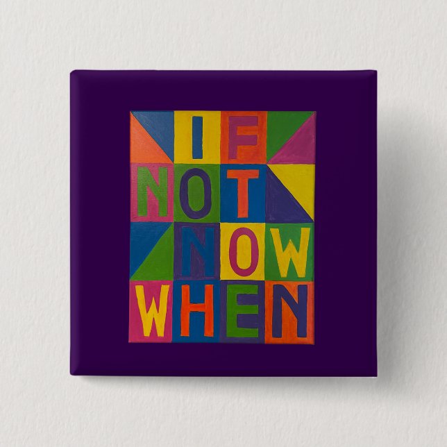 Bóton Quadrado 5.08cm Make A Statement with a Statement (Frente)