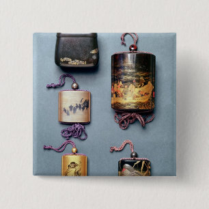 Bóton Quadrado 5.08cm Malote do Inro e de tabaco