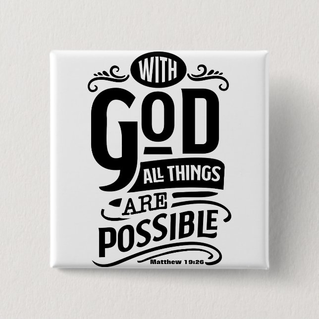 Bóton Quadrado 5.08cm Mantenha ou crie o seu próprio (Frente)