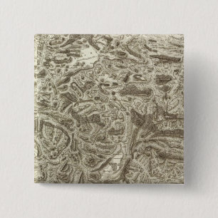 Bóton Quadrado 5.08cm Mapa composto da França