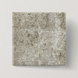 Bóton Quadrado 5.08cm Mapa composto da França 9