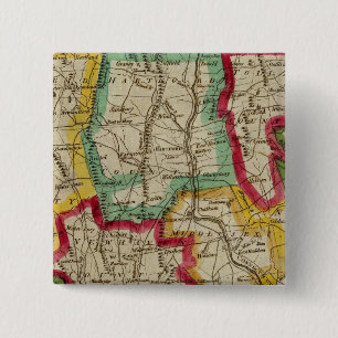 Bóton Quadrado 5.08cm Mapa de Conexões