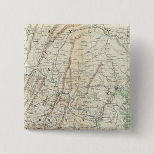 Bóton Quadrado 5.08cm Mapa de genes I