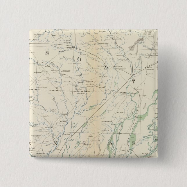 Bóton Quadrado 5.08cm Mapa de genes XVIII (Frente)