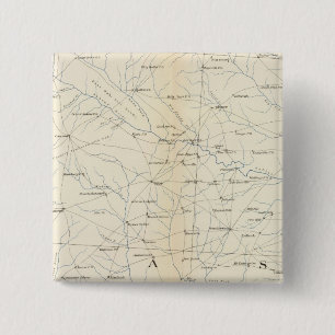 Bóton Quadrado 5.08cm Mapa de genes XXIII