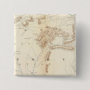 Bóton Quadrado 5.08cm Mapa de genes XXIV