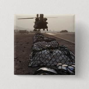 Bóton Quadrado 5.08cm Marines anexar cargas de linga