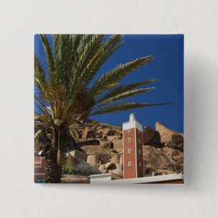Bóton Quadrado 5.08cm MARROCOS, Anti Atlas, Região de TAFRAOUTE: ADAI, V