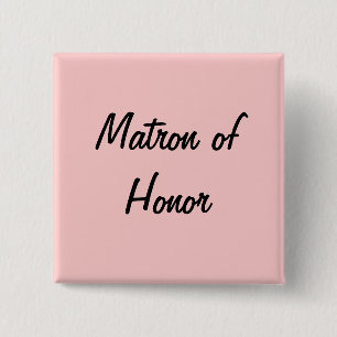 Bóton Quadrado 5.08cm Matriz de honra