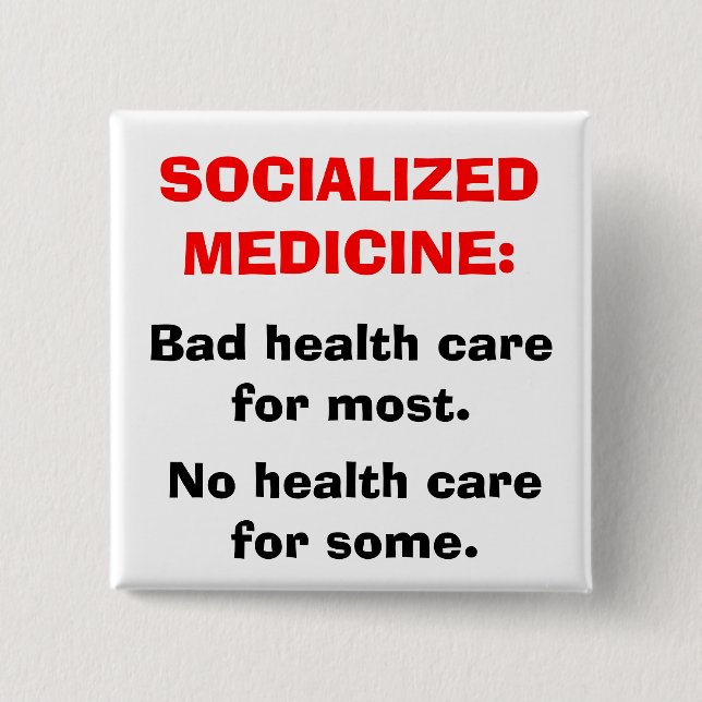 BÓTON QUADRADO 5.08CM MEDICINA SOCIALIZADA (Frente)
