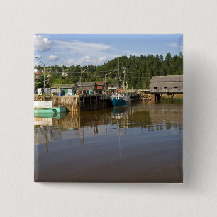 Bóton Quadrado 5.08cm Médio na Baía de Fundy na Rua.