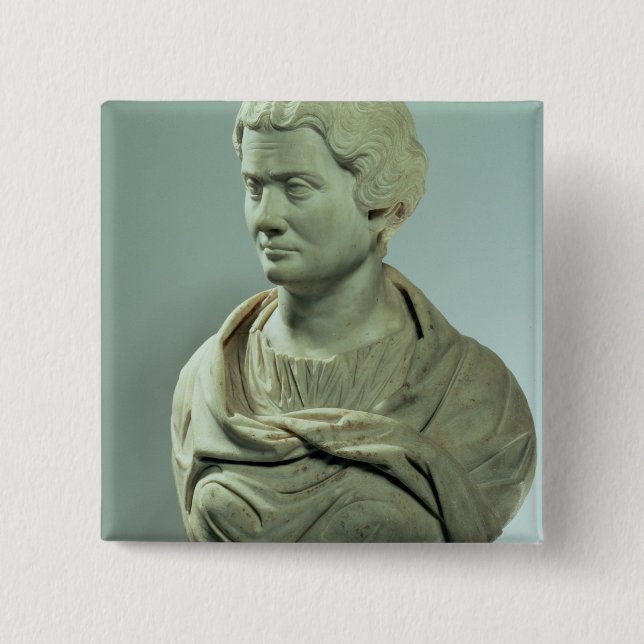 Bóton Quadrado 5.08cm Melitene, sacerdotisa da mãe dos deuses, ROM (Frente)