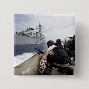 Bóton Quadrado 5.08cm Membros da visita, o conselho, busca