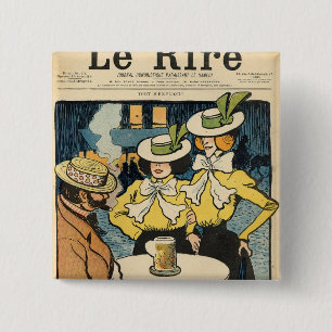 Bóton Quadrado 5.08cm Metade-irmãs